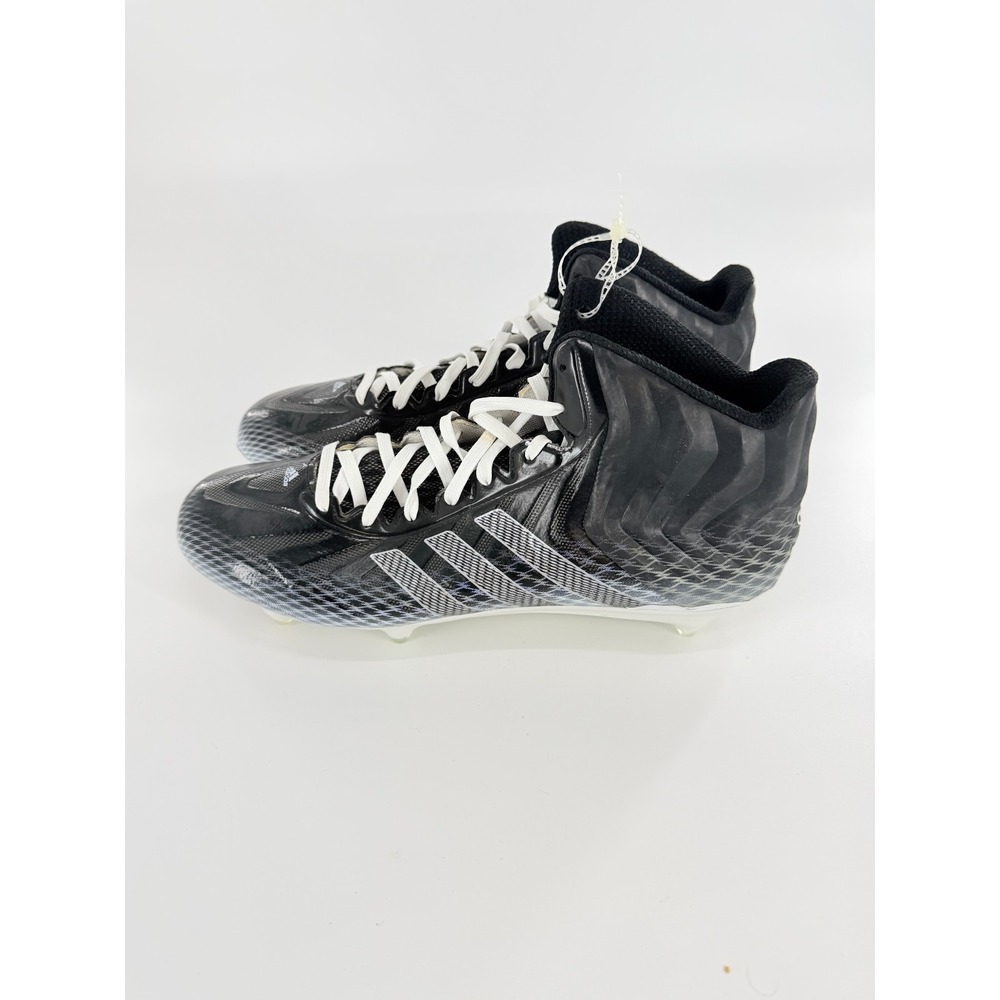 Adidas G98782 Crazyquick Men's Football Cleats Black Running White US Size 15